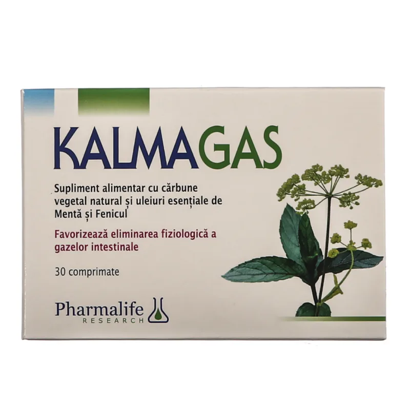 KalmaGas, 30 comprimate, Pharmalife PHARMALIFE RESEARCH — preț și oferte