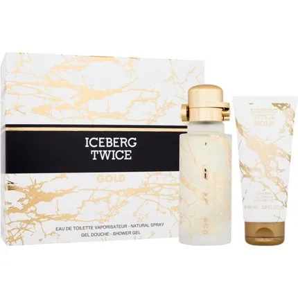 Set Parfum Iceberg Twice Gold, Bărbat, 100ml + Gel Duș — preț și oferte