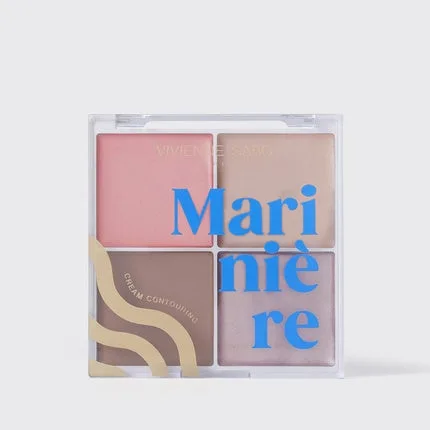 Paletă Conturare Cremă, Vivienne Sabo, MARINIÈRE 01, Multicolor — preț și oferte