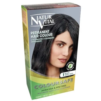 Vopsea de par Naturaleza Y Vida Coloursafe 150ml Naturvital — preț și oferte