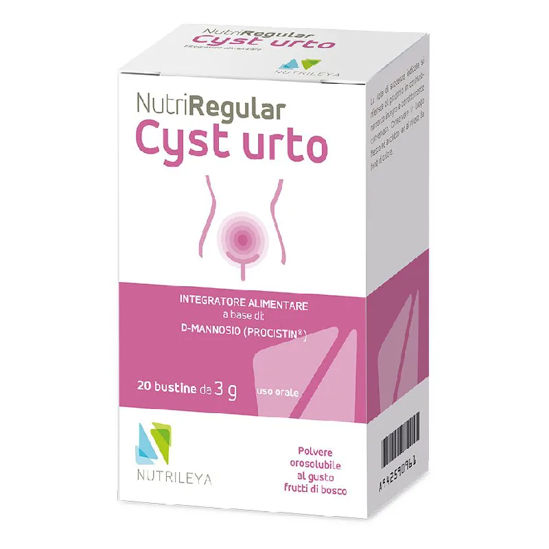 NutriRegular Cyst urto, 20 plicuri, Nutrileya — preț și oferte