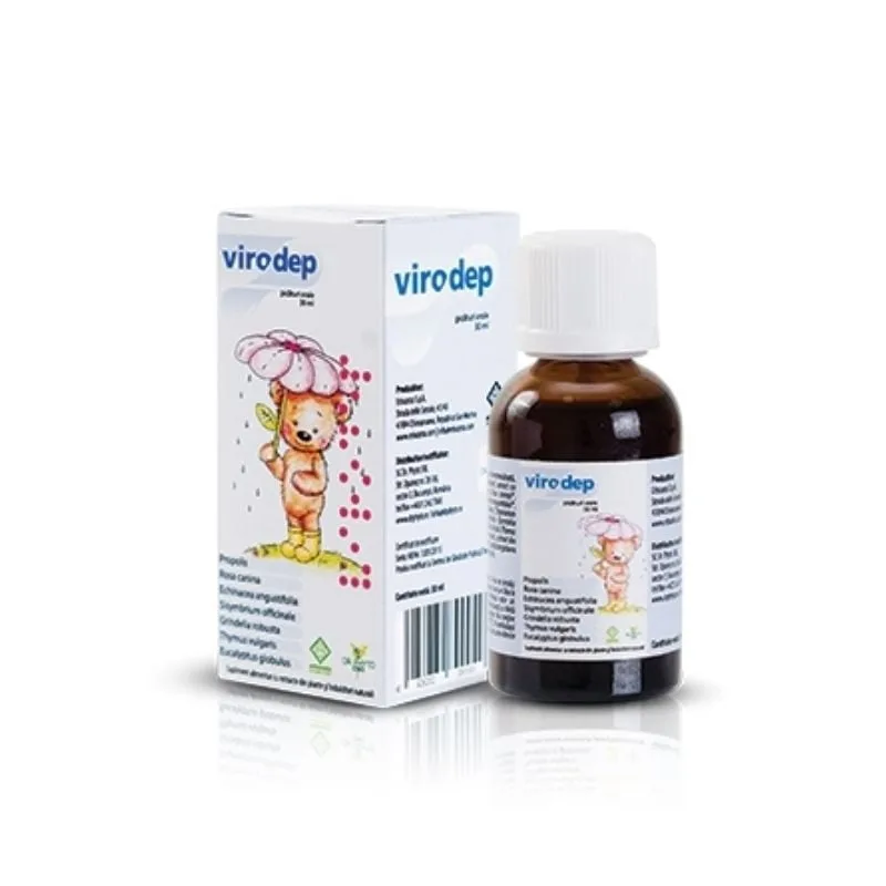 Picaturi orale pentru copii Virodep, 30 ml, Dr. Phyto — preț și oferte