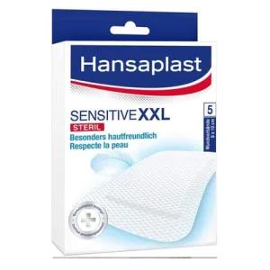 Pansamente, HP, Sensitive XXL, 8x10 cm, set de 5