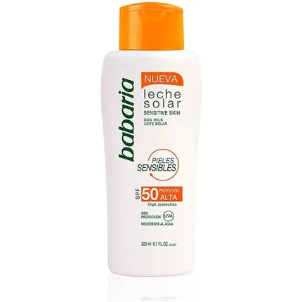 Lapte Solar, Babaria, SPF 50, Piele Sensibilă 200ml — preț și oferte