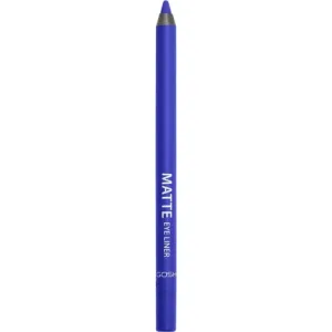Eyeliner Gosh, Matte, albastru strălucitor