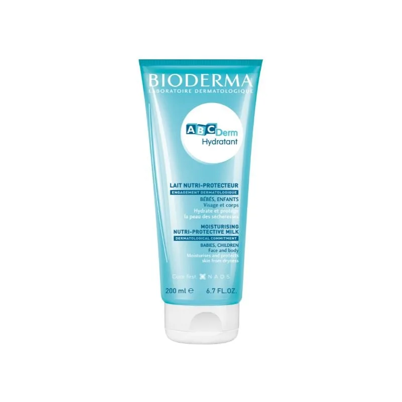 Lapte hidratant ABCDerm, 200 ml, Bioderma — preț și oferte