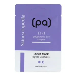 Masca de fata tip servetel cu acid poliglutaminic, 20ml, Skincyclopedia