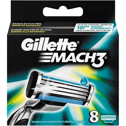 Lame de ras, Gillette Mach3, 8 buc — preț și oferte