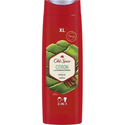 Gel de duș și șampon, Old Spice, Citron, 400 ml — preț și oferte