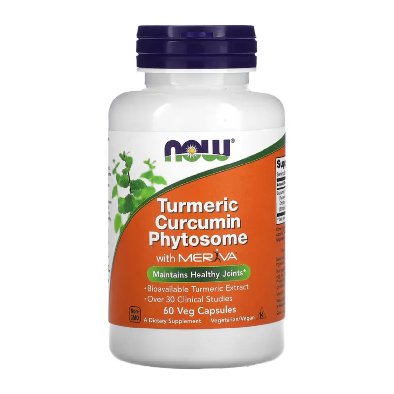 Bio-Curcumin Phytosome 500mg, 60 capsule, Now Foods — preț și oferte