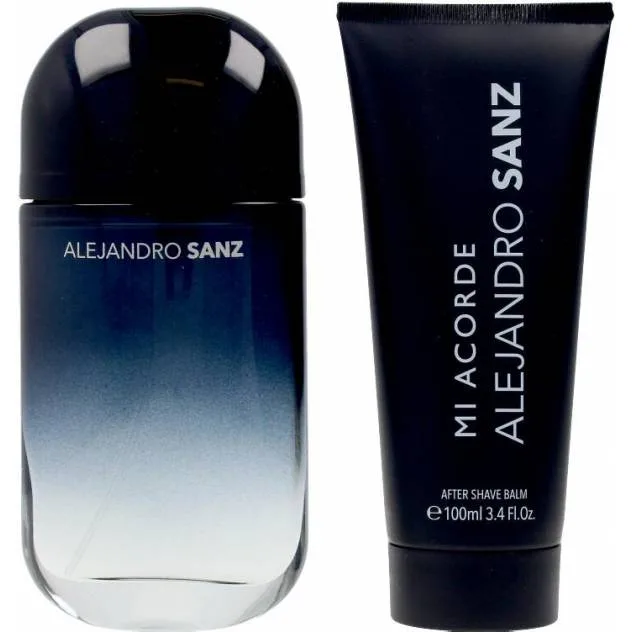 Set Parfum Alejandro Sanz Mi Acorde, Eau de Toilette 100ml + Gel de Duș 100ml — preț și oferte
