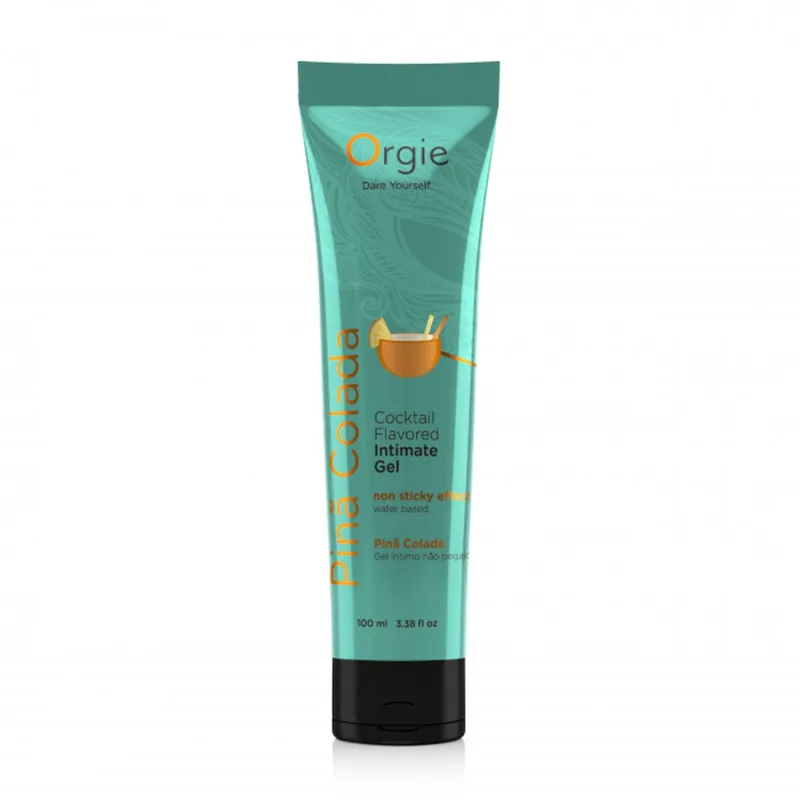 Lubrifiant pe baza de apa, Orgie, Lube Tube Cocktail Pina Colada, 100ml — preț și oferte
