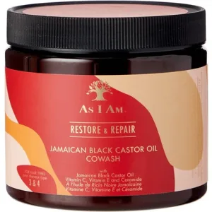 Co-Wash, As I Am, Jamaican Black Castor, 122g