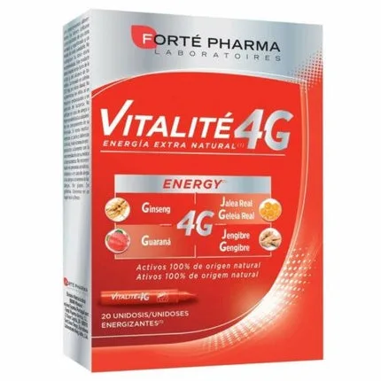 Supliment alimentar, Forté Pharma, Vitalité 4G, 20 tablete — preț și oferte