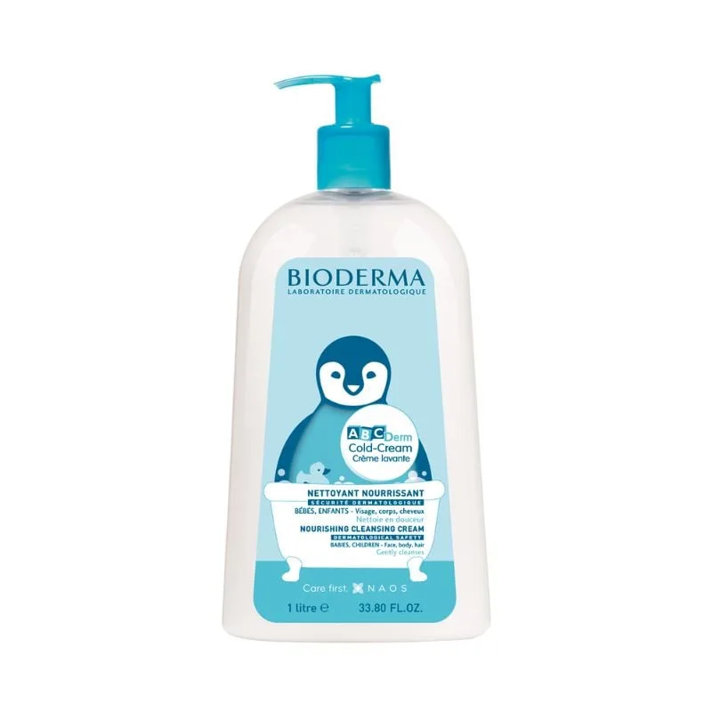 Crema de spalare ABCDerm Cold Cream, 1L, Bioderma — preț și oferte