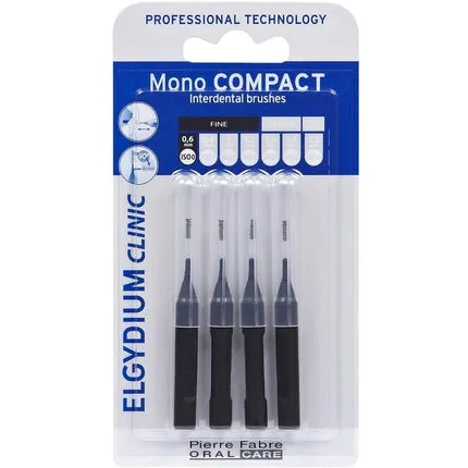 Periuțe Interdentare, Elgydium, Mono Compact, negre 0.6mm — preț și oferte