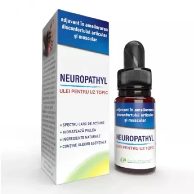 Ulei Neuropathyl, 30 ml, Justin Pharma — preț și oferte
