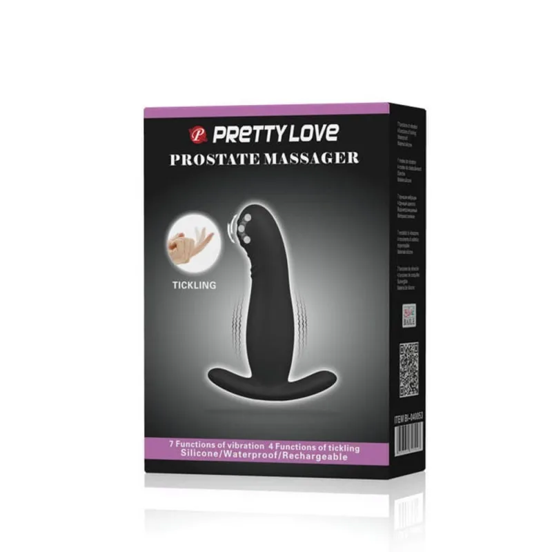 Masaj Prostata, Pretty Love, R.3461, Negru — preț și oferte