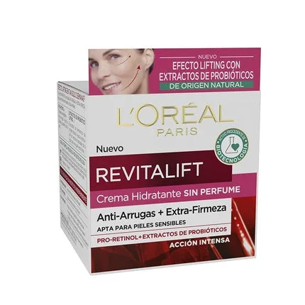 Crema hidratanta antirid fara parfum, L'Oréal Paris, Revitalift, 50ml — preț și oferte