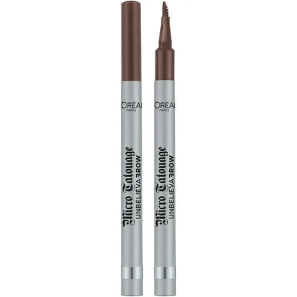 Creion sprancene, L'Oréal Paris, OA Eye Brow Micro Tattoo, Dark Brown — preț și oferte