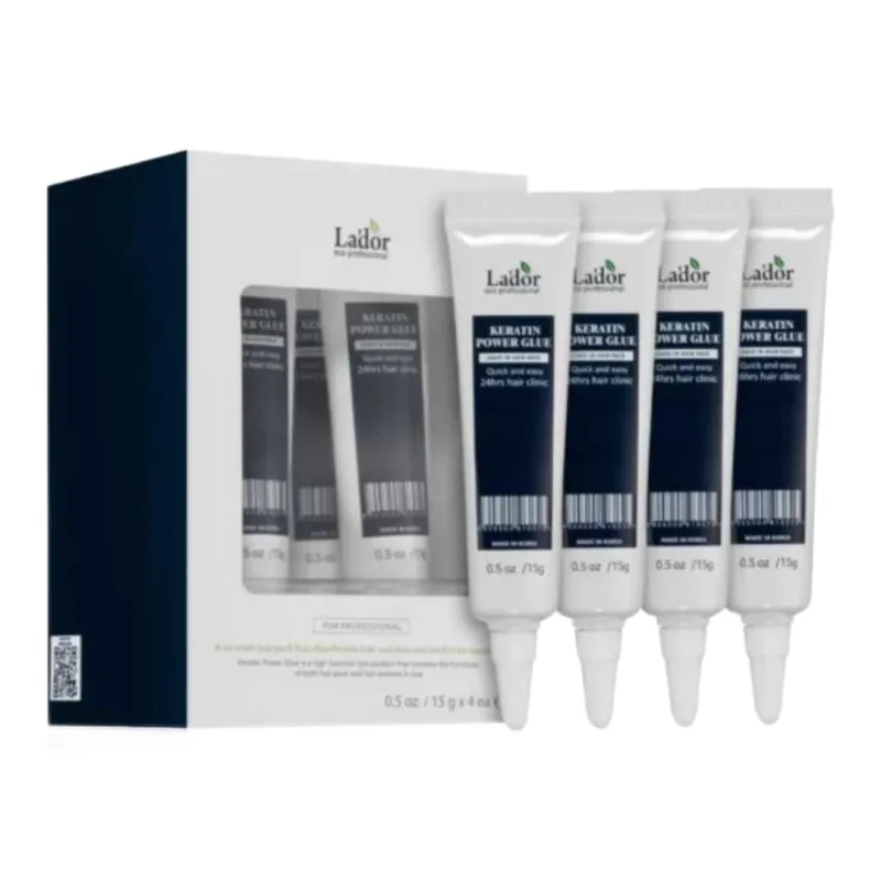Fiole individuale Keratin Power Glue, 4*15g, La'dor — preț și oferte