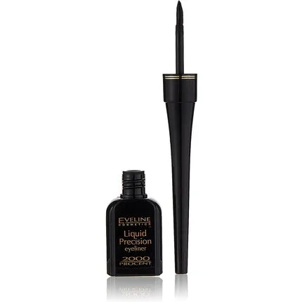 Eyeliner mat, Eveline, Precision 2000 negru 4ml Eveline Cosmetics — preț și oferte