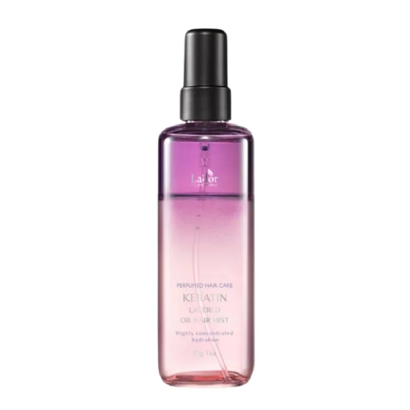 Ulei hidratant parfumat Keratin Layered Oil Mist Fig Tea, 130 ml, La'dor — preț și oferte