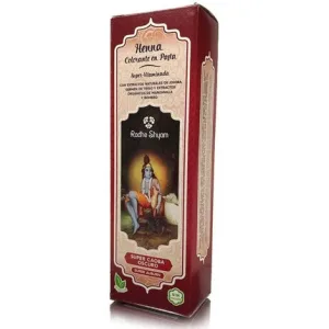 Pastă Henna, Radhe Shyam, Super Caoba Oscuro, 200ml