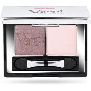 Fard de pleoape, Pupa Milano Vamp! Compact Duo, Soft Mauve