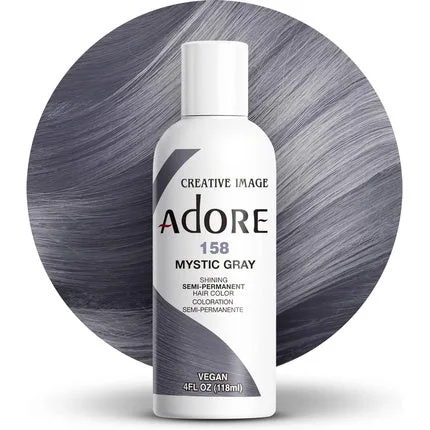Vopsea păr, Adore, Mystic Gray, semi-permanent, 118ml — preț și oferte