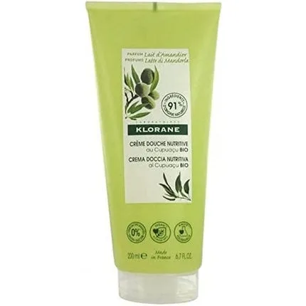 Cremă de duș, Klorane, cupuaçu și lapte de migdale, 200ml — preț și oferte