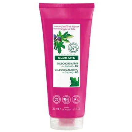 Gel de duș, Klorane, frunze de smochin, 200ml — preț și oferte