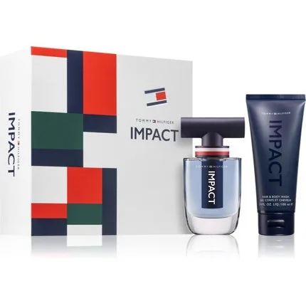 Set Cadou Parfum Bărbați Tommy Hilfiger Impact, Apă de Toaletă și Gel de Duș, 100 ml + 150 ml — preț și oferte