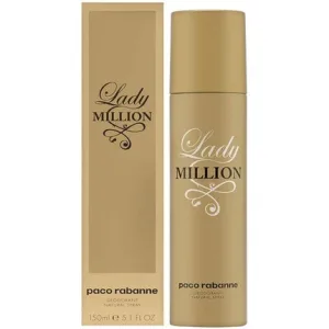 Deodorant spray Paco Rabanne Lady Million 150ml