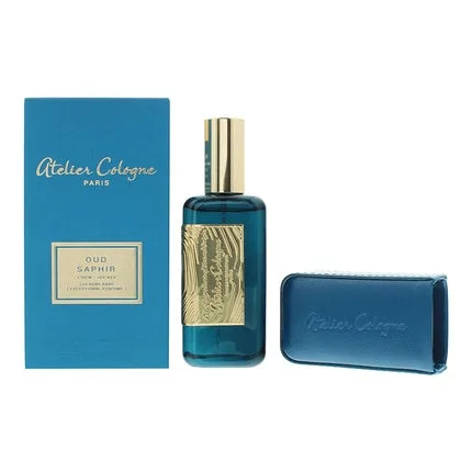 Parfum Atelier Cologne Oud Saphir, Eau De Parfum, 30ml, sticlă albastră cu capac auriu — preț și oferte