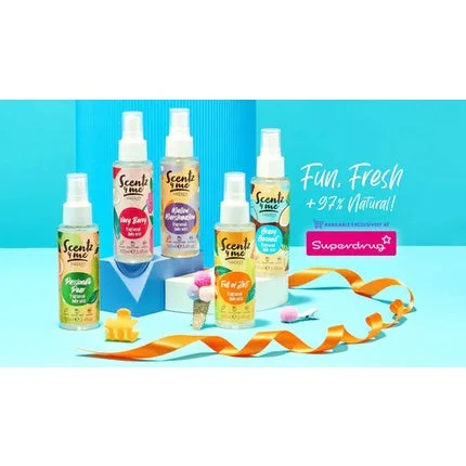 Set Parfum Corp Scentz4me, 5 x 100ml, Coconut, Berry, Marshmallow, Pear Zest Yardley — preț și oferte