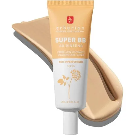 BB Cream, Erborian, Super cu Ginseng SPF 20 Nude 40ml — preț și oferte