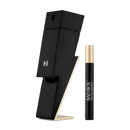Set Parfum Carolina Herrera Bad Boy EDT Spray 100ml + 10ml, Negru — preț și oferte