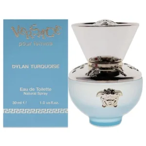 Apa de toaleta, Versace Dylan Turquoise Pour Femme, 1 oz