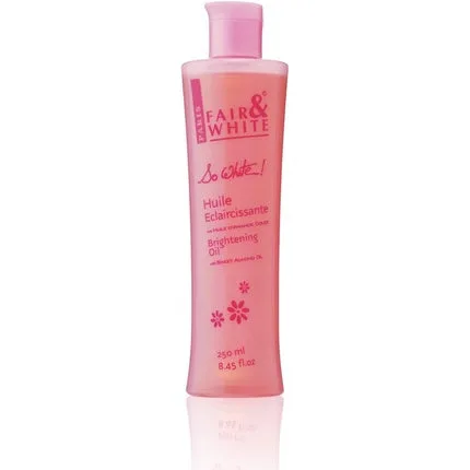 Ulei de corp, Fair and White So White, Brightening, 250ml, roz — preț și oferte
