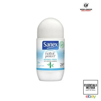 Deodorant roll-on, Sanex, Bamboo Invisible, 50ml — preț și oferte