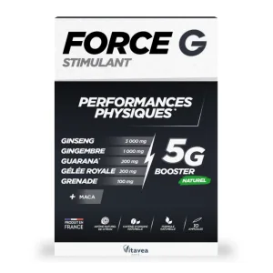 Force G Stimulant, 10 fiole buvabile, Vitavea