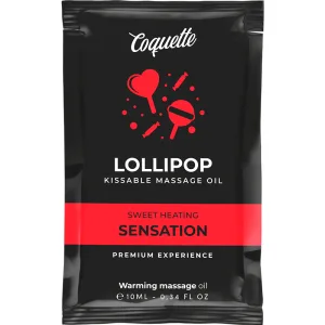 Ulei masaj, Coquette, Lollipop, roșu