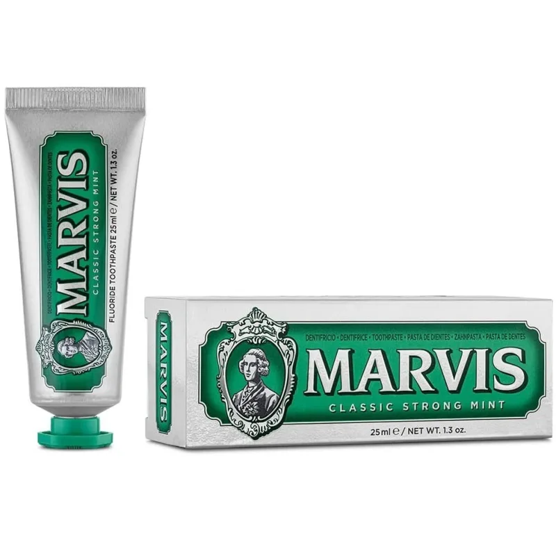 Pastă de dinți, Marvis, Classic Strong Mint, 25ml — preț și oferte