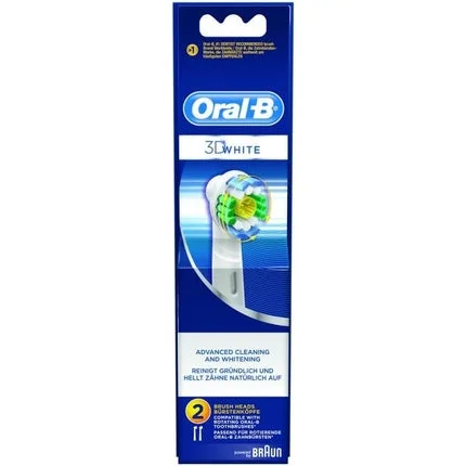 Capete periuta de dinti, Oral-B, 3D White, 2 buc — preț și oferte