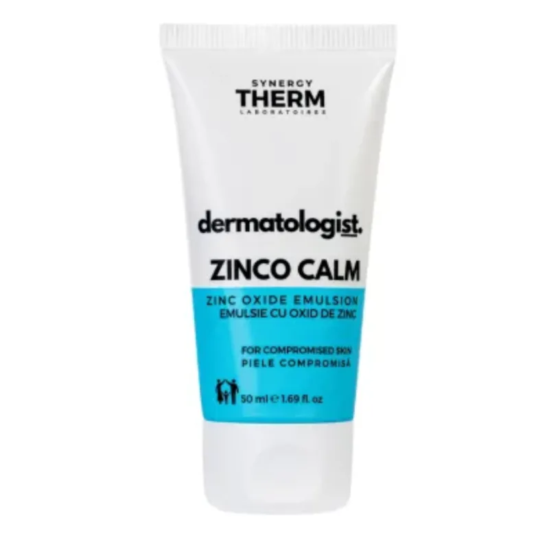 Crema cu oxid de zinc, Zinco Calm 50ml, Synergy Therm — preț și oferte