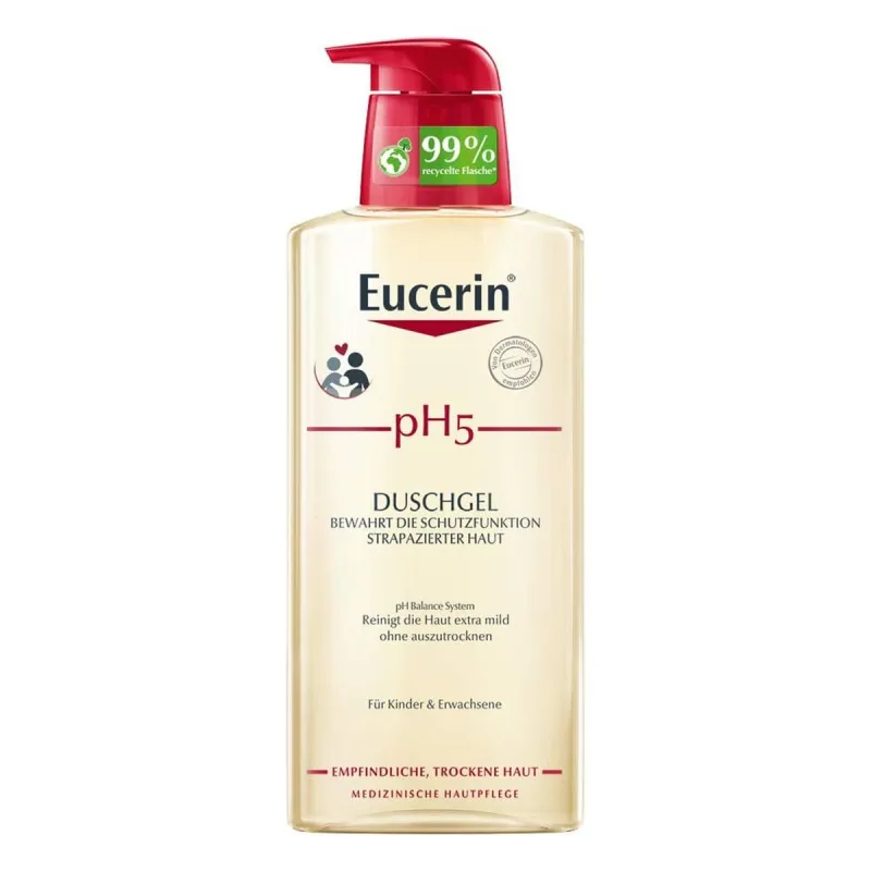 Gel de duș Eucerin Ph5, piele uscată și sensibilă, 400 ml — preț și oferte