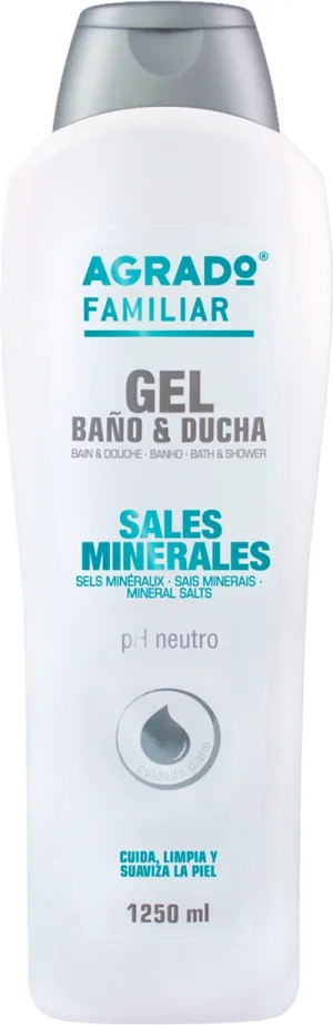 Gel de duș, Agrado, săruri minerale, 1250ml