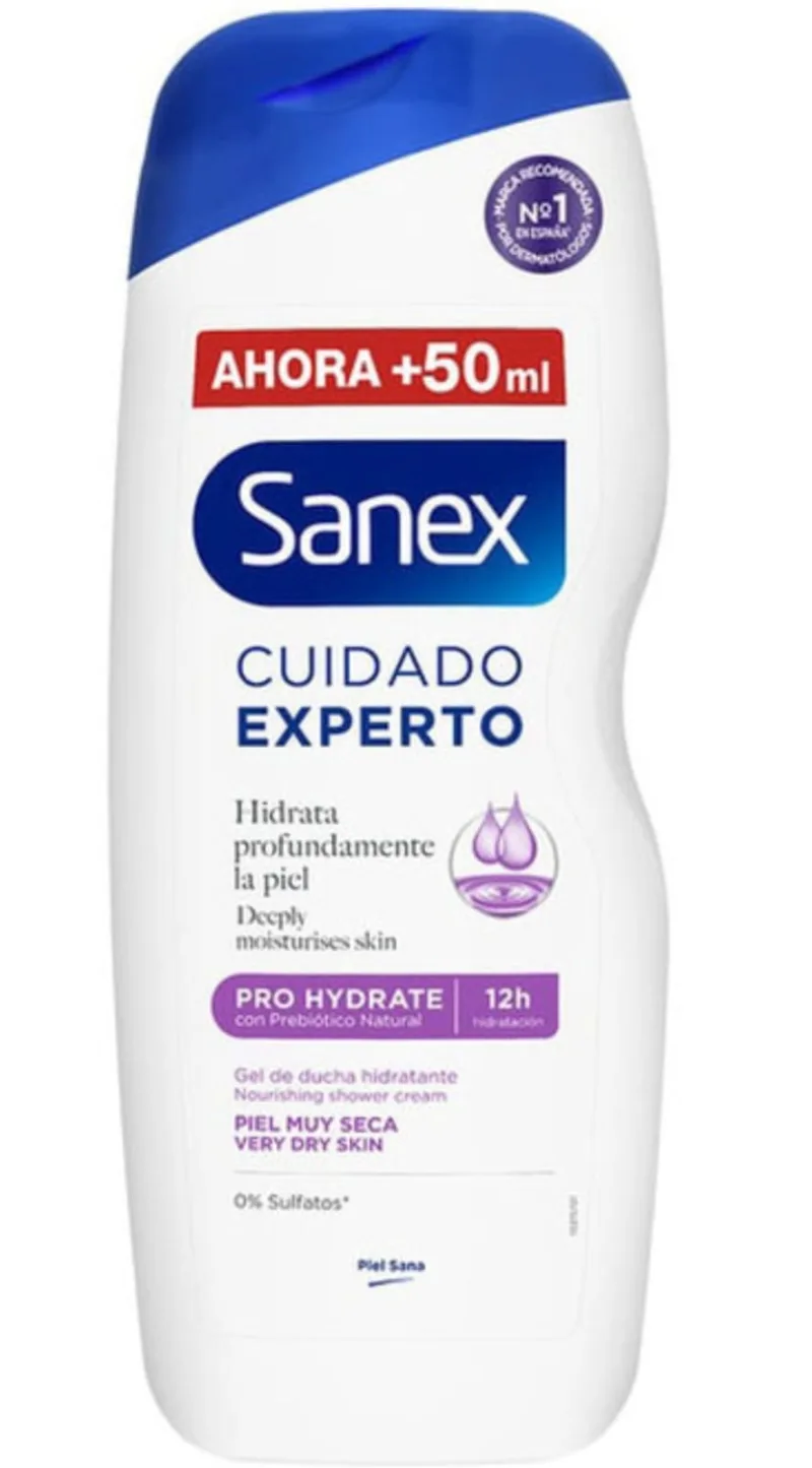 Gel de duș, Sanex, 600ml, hidratant — preț și oferte