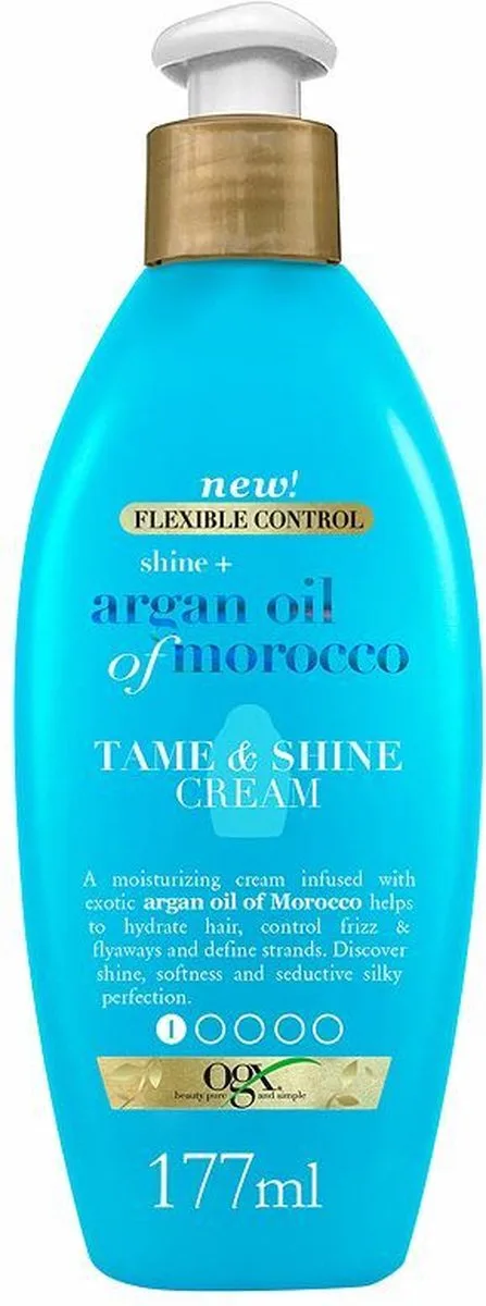 Cremă styling păr, OGX, Argan Oil, 177ml, albastru — preț și oferte